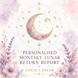 Personalised Monthly Lunar Return Report
